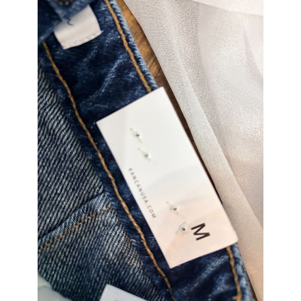 NWT KanCan Distressed Jean Skirt Size Medium